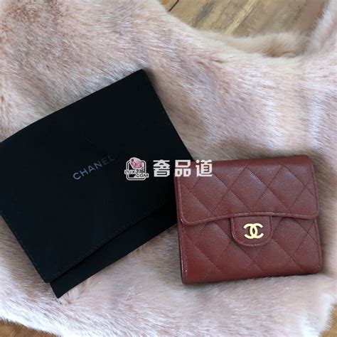 chanel 钱包 真 假